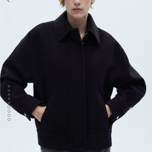 Mango Chic Wool Blend Oversized Jacket  NWTs! Never worn, brand new. SZ L